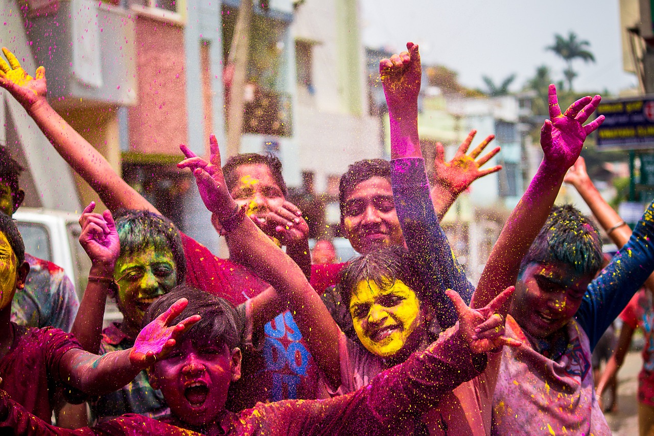 Holi — la fête des couleurs