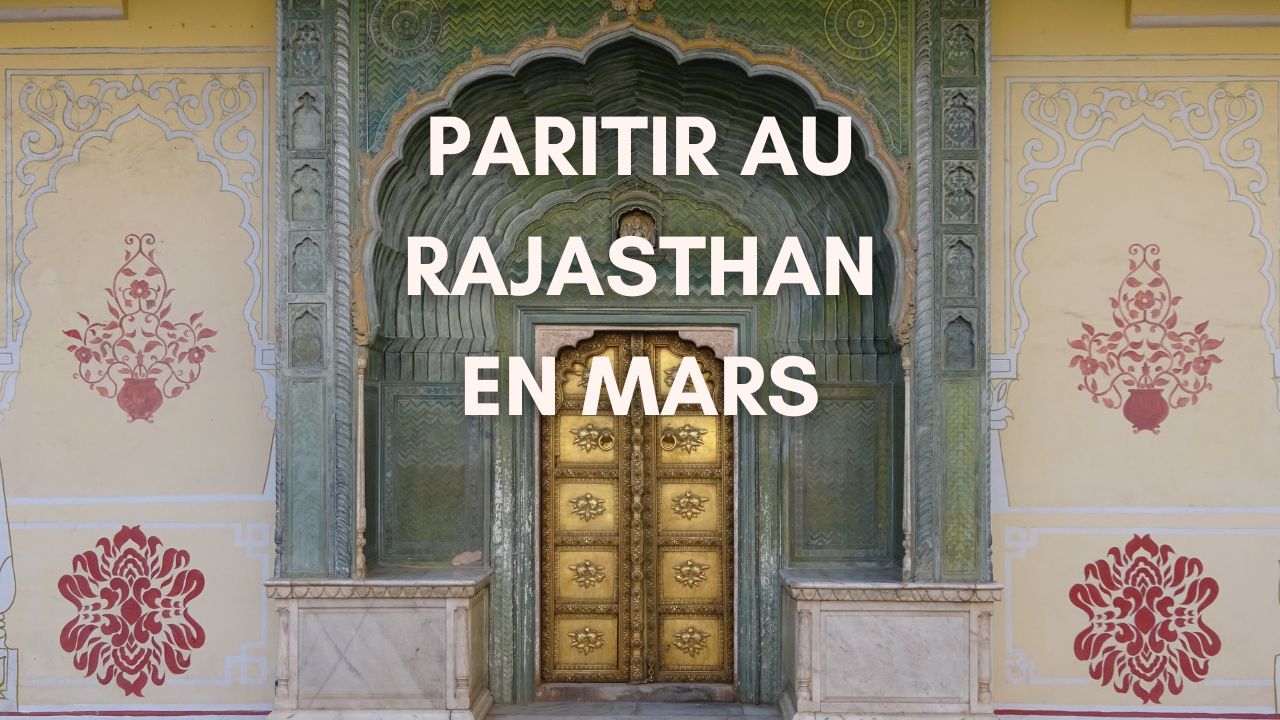 Illustation Rajasthan en mars